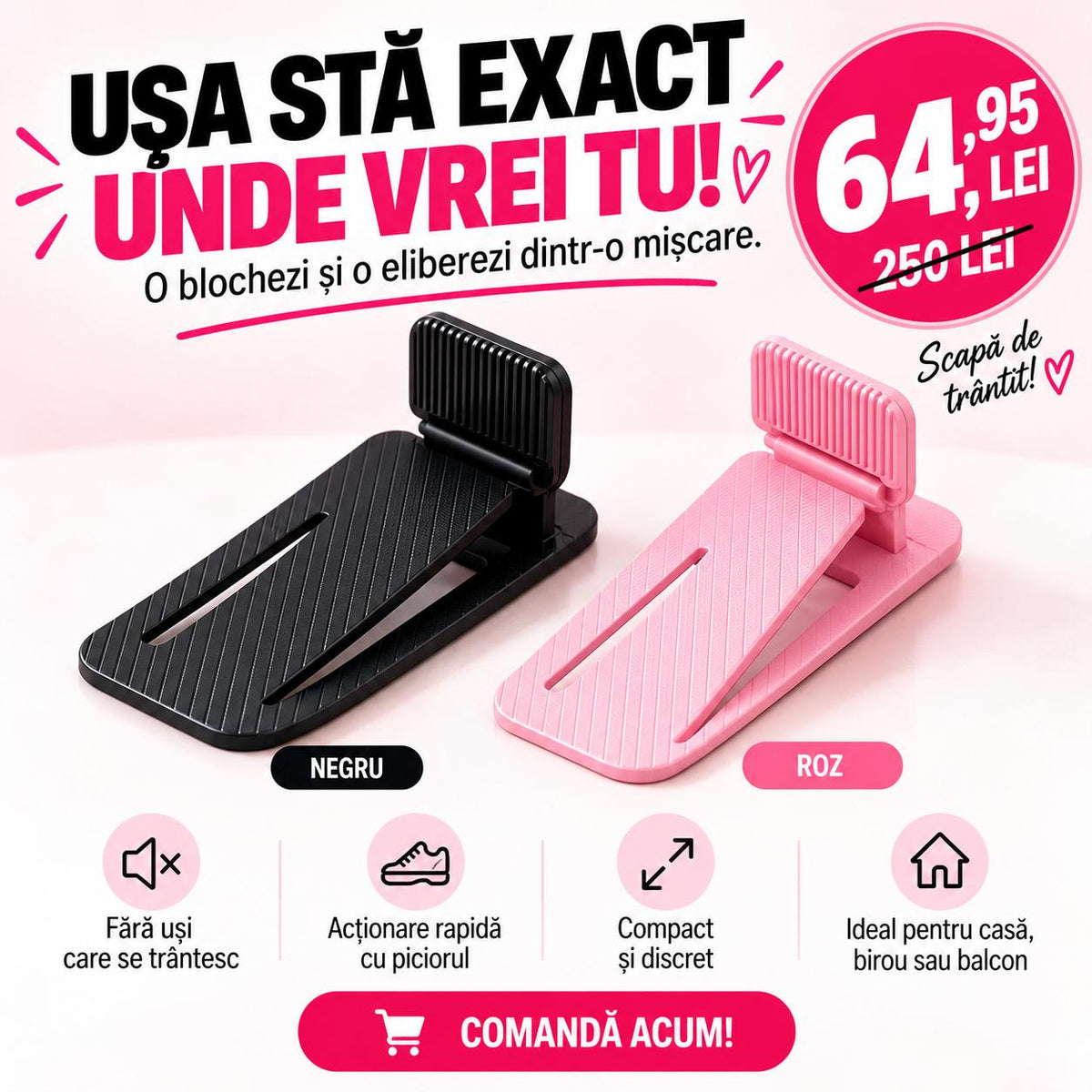 Opritor de Uși Sigur și Creativ