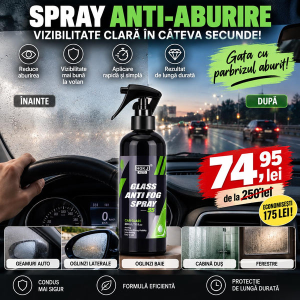 Spray Anti-Ceață Parbriz